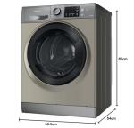 Hotpoint 9/6 kg Washer Dryer in Graphite