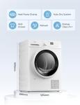 Midea 8kg Heat Pump Tumble Dryer - 16 Programs