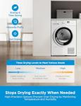 Midea 8kg Heat Pump Tumble Dryer - 16 Programs