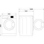 Indesit BDE 86436 WV Washer Dryer - White
