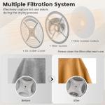 COSTWAY 4kg Mini Compact Vented Tumble Dryer