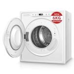 FOHERE 6KG Compact Vented Tumble Dryer with LCD Display