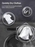 Compact 4KG Vented Tumble Dryer with 6 Modes