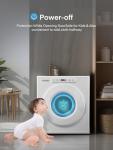 FOHERE 6KG Compact Vented Tumble Dryer with LCD Display