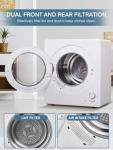 Compact 5KG Vented Tumble Dryer for Small Homes