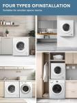Compact 5KG Vented Tumble Dryer for Small Homes