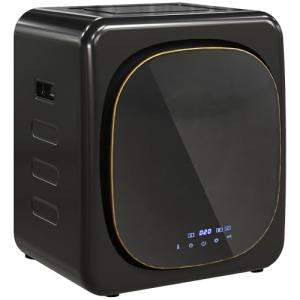HOMCOM 4kg Compact Vented Tumble Dryer - Black