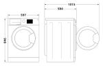 Indesit 8kg White Air Vented Tumble Dryer