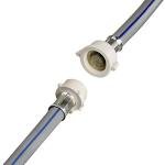Xavax 2.5m Washing Machine Hose Extension - Grey