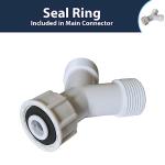 Washing Machine Y Connector Splitter for Cold Water
