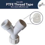 Washing Machine Y Connector Splitter for Cold Water