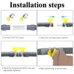 Washing Machine Waste Pipe Extension Kit