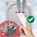 Universal 2-in-1 Drain Hose for Washers
