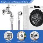 Universal Cold Water Inlet Hose for Washing Machines