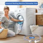 Universal Cold Water Inlet Hose for Washing Machines
