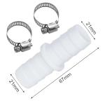 Leak-Proof Washing Machine Waste Pipe Connector 110810