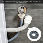 5-Meter Washer Drain Hose Extension Set
