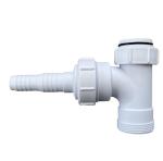 40mm Waste Trap Adaptor Tee with Nozzle