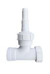 40mm Waste Trap Adaptor Tee with Nozzle