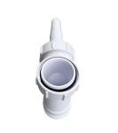 40mm Waste Trap Adaptor Tee with Nozzle