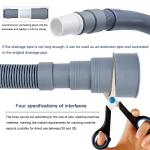 3M Flexible Washing Machine Drain Hose Kit
