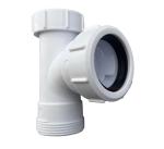 40mm Waste Trap Adaptor Tee with Nozzle
