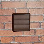 Kair Brown 155mm Air Vent with Round Spigot