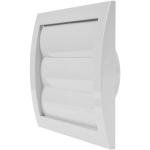 4" White Exhaust Hood Vent with Pest Guard Screen