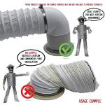 4 Inch Flexible Hose for Tumble Dryers and Fans