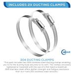 Adair 4" x 10' Flexible Tumble Dryer Vent Hose