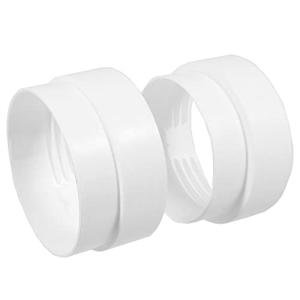 Tumble Dryer Vent Adaptor Kit - 4" Connector Rings