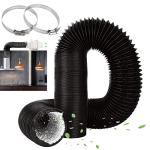 Goyada 16 Ft Tumble Dryer Vent Hose with Clamps