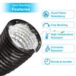 Goyada 16 Ft Tumble Dryer Vent Hose with Clamps
