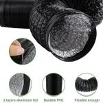 AKOLAFE 16FT Flexible Tumble Dryer Vent Hose