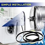 Whirlpool Indesit Ariston Poly-V Belt - 1201 PJE 6