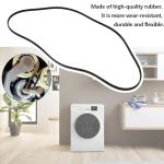 YINETTECH Elastic Washing Machine Drive Belt 1238mm