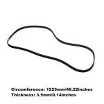 Hoover Candy Washing Machine Rubber Drive Belt 1225mm