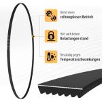 Replacement V-Belt for Whirlpool Tumble Dryers