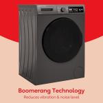 Russell Hobbs 8kg Freestanding Washing Machine, Grey