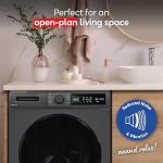 Russell Hobbs 8kg Freestanding Washing Machine, Grey