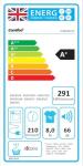 Comfee 8kg Heat Pump Tumble Dryer, 16 Programs