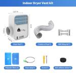 3-in-1 Indoor Dryer Vent Kit with Filters