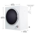 Russell Hobbs Compact 2.5kg Vented Tumble Dryer