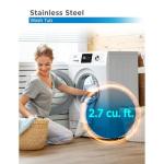 BLACK+DECKER 2.7 Cu. Ft. Compact Front Load Washer