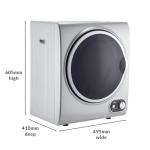 Willow WTD25 Compact Vented Tumble Dryer, 2.5kg