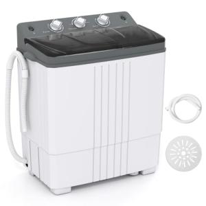 TANGZON Portable Twin Tub Washing Machine Combo