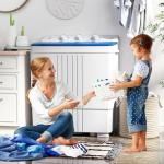 COSTWAY 8KG Twin Tub Portable Washing Machine