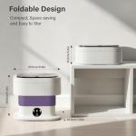 Koeutoze 10L Portable Mini Washing Machine