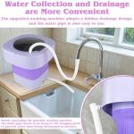 Portable 2-in-1 Washing Machine with Spin Dryer