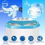 Portable Twin Tub Washer and Spinner for Small Spaces